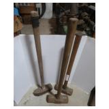2 Sledge Hammers&Swage Hammer