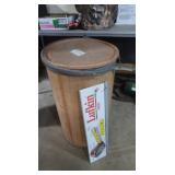 Cardboard Barrel 28"H w/contents,Cooper Tools