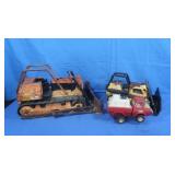 Vintage Metal Bulldozers&Sm Truck-2 Tonka