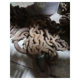 3" Link Hvy Chain w/6" Hook&Ring