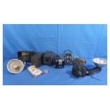 Vintage Kodak&Ansco Cameras/Flash&Cinemaster 8mm