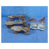 Vintage Strap on Ice&Roller Skates