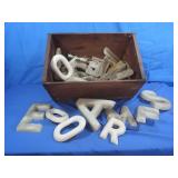5x6" High Plastic Letters