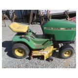 John Deere 165 Hydro Tractor w/Belly Mower-460V
