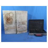 Metal Wall Cupboard 18x5.5x18"H&Metal Case