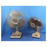 2 Oscillating Fans