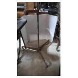 Vintage Ind. Metal Tri-pod Stand
