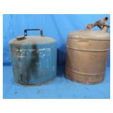 Vintage 5 Gallon Kero&Gas Cans