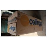 Box of Armstrong 12"x12" Acoustical Ceiling Tile