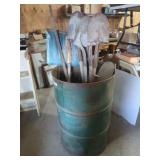 Spade Shovels,Snow Shovel,55 Gal Barrel&more
