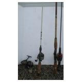 Fishing Rods w/Shakespear&Zebco Reels