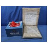 2 NIP Canvas Drop Cloths- 4x12" & 9x12" and