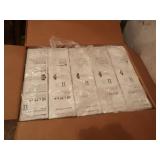 5 Honeywell Air Filters 16x25x4"
