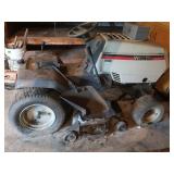 White GT-185 Lawn Tractor w/belly mower, Model