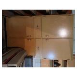 Wood cabinet 48x17.5x77.5"H