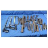 Hack Saws, Crescent Wrench, Pipe Clamps & More