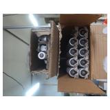 9-96" Flourescent Tubes 3-96" LED & 4-48"