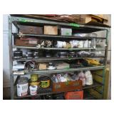 Metal Shelving Rack on Wheels 70x29x70"