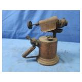 Vintage Brass Blow Torch, 9.75"