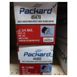 2 New Packard Direct Wire Motors .50 HP, & .75 HP