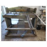 Pexto Foot Operated Squaring Shear-50x77x41"H