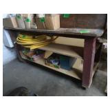 Work Table on Wheels 64x27x34"