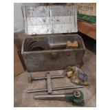 Metal Tool Box 17" Long, With Pipe Bending