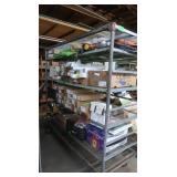 Metal Shelving Rack on Wheels 69x29x70"