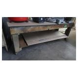 Work Table on Wheels 70x25x25"