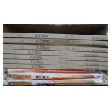 7 Furnace Filters 20x24x1" & 3 18x18x1"