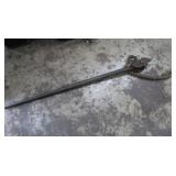 Vintage Heavy Duty Chain Pipe Wrench 50"