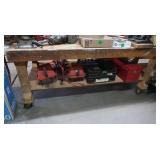 Work Table on Wheels 72x36x31"