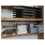 Vintage Pigeonhole Organizer 32.5x11.5x10.5",