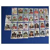 Lot of 30 1973 Football cards, Ex-Mint