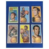 (6) 1970 Topps Basketball Inc. West All-Star,