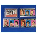 (3) 1970 Topps Basketball Inc. West, Alcindor,