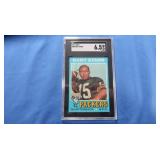 1971 Bart Starr H.O.F. SGC 6.5!