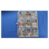 Lot of 36 1972 Baseball Cards VG-NM