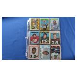 Lot of 45 1972 Topps Football Cards EX-NM+