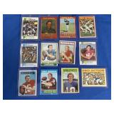 (12) NFL Star QB NM-MT Inc. Tarkenton, Unitas,