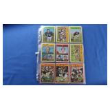 Lot of 45 1972 Topps Football Cards EX-NM+