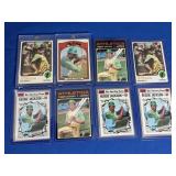 Reggie Jackson lot, VG-NM+ (2) 1971 topps, 1972,