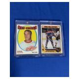 2 hockey stars, NM-Mint inc. 1971 Howe & 87