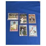 Willie Stargell lot, VG-Ex, inc. topps 1965,