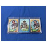 (3) NM-MT Gale Sayers Inc. (2) 1970, 1971