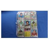 Lot of 45 1973 Topps Football, EX-NM+