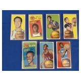 (7) 1970 Topps NBA Cards Inc. Havlicek, Reed,