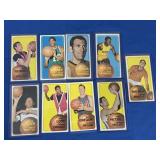 (9) 1970 Topps Basketball Inc. Mullins, Attles,