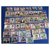 Lot of 45 1972 Football cards Ex-Mint