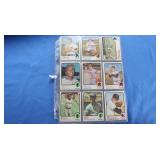 Lot of 36 1972 Baseball Cards VG-NM